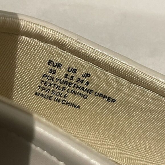 FEVERSOLE Women Size 8.5 Shoes Soft Cushion Beige Elastic Adjustable Ballet - Picture 7 of 11